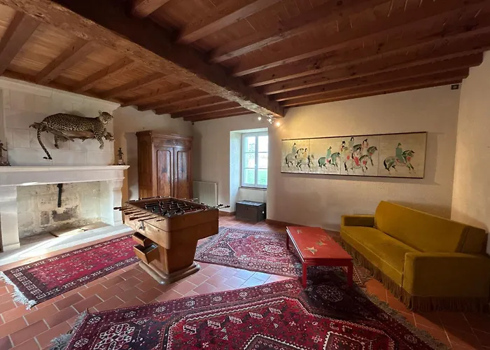 펜션 Bois Sangha Maison 3 Avec Jardin Clos Oiron